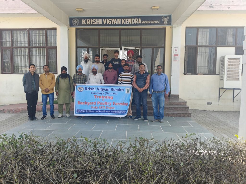 Vocational Training under ARYA Project 